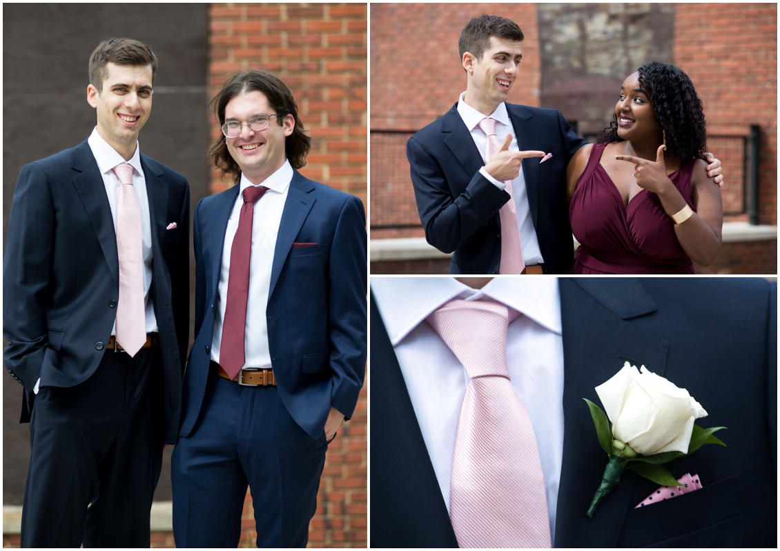 Baltimore Wedding groom and groomspeople by Melissa Grimes-Guy Photography