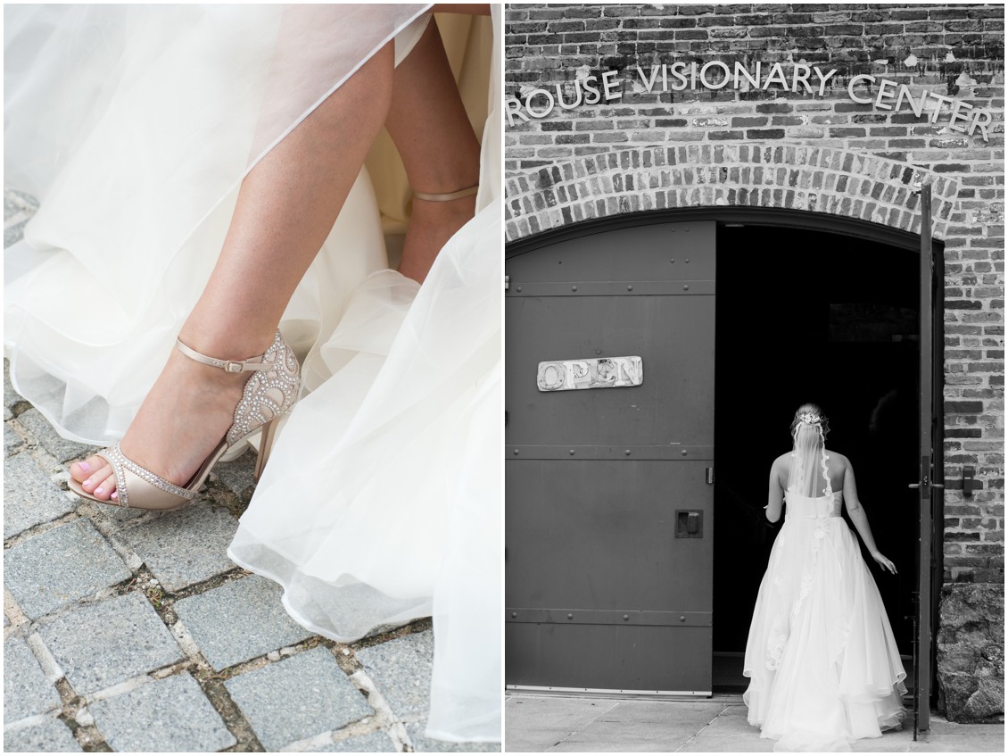 Baltimore Wedding bride details at American Visionary Art Museum by Melissa Grimes-Guy Photography