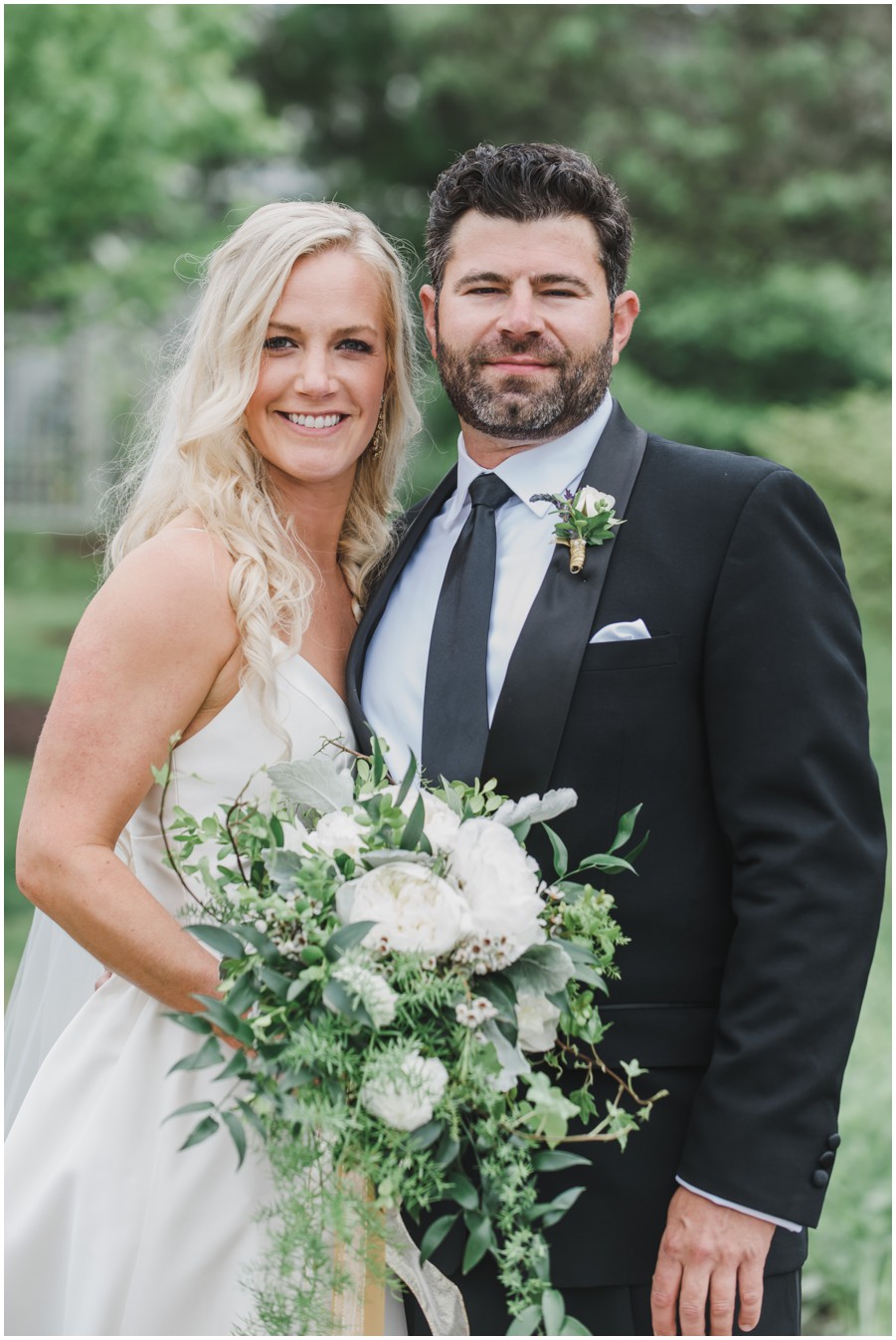 Eastern Shore Wedding- Portrait of Bride and Groom First Look at the Inn at Perry Cabin by Melissa Grimes-Guy Photography